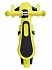 Самокат-беговел Black Aqua MG023 со светящимися колёсами, цвет лимонный  - миниатюра №1
